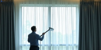 Commercial curtain stain removal service woodcroft-nsw hotels offices restaurants
